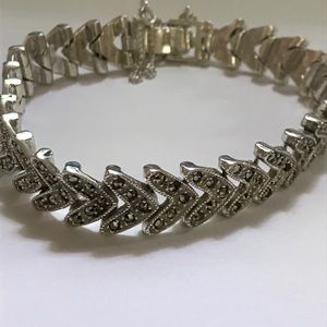 Sterling silver unique bracelet